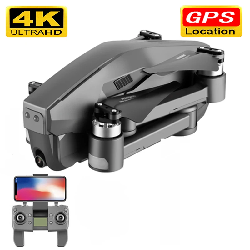 4K No backpack D4 Дрон Квадрокоптер HD 4K gps 1080P FPV 600M wifi видео в реальном времени 1,6 км Контроль расстояния полёт 28 минут Дрон с камерой игрушки - Цвет: 4K No backpack