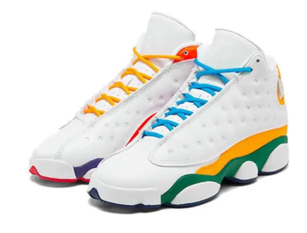 

Black Cat Flints 13 13s Island Green Mens Basketball Shoes Cap And Gown Phantom GS Hyper Royal Bred Wheat DMP sports sneakers