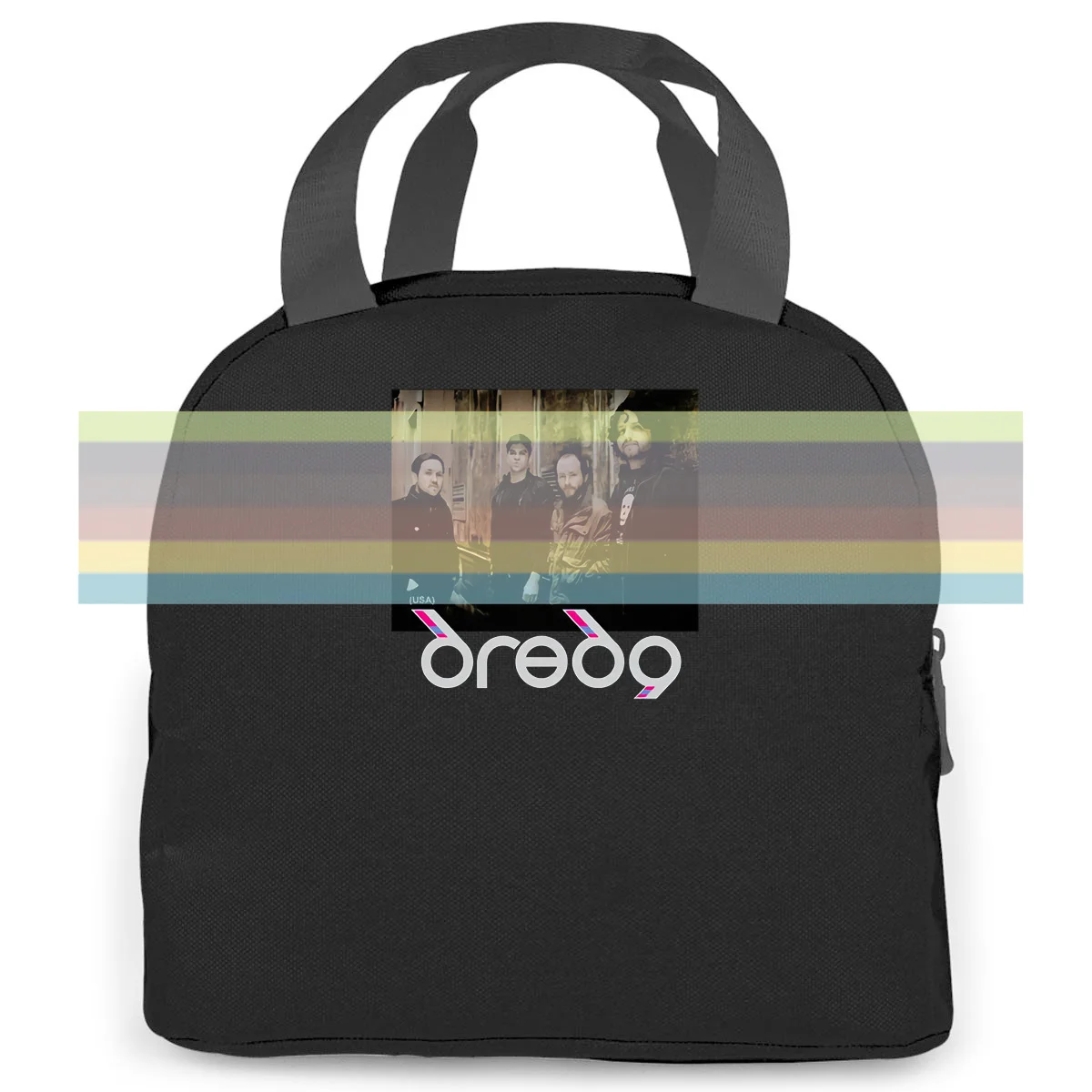 

Dredg American rock band Deftones Gavin Hayes M L New women men Portable insulated lunch bag adult