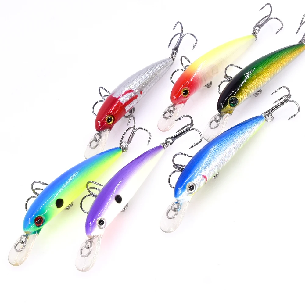 

MAKEBASS 6cm 4g Float up Minnow Crankbait Lure Fishing Floating Hard Baits Swimbaits Boat Ocean Topwater Lures Fishing Tackle