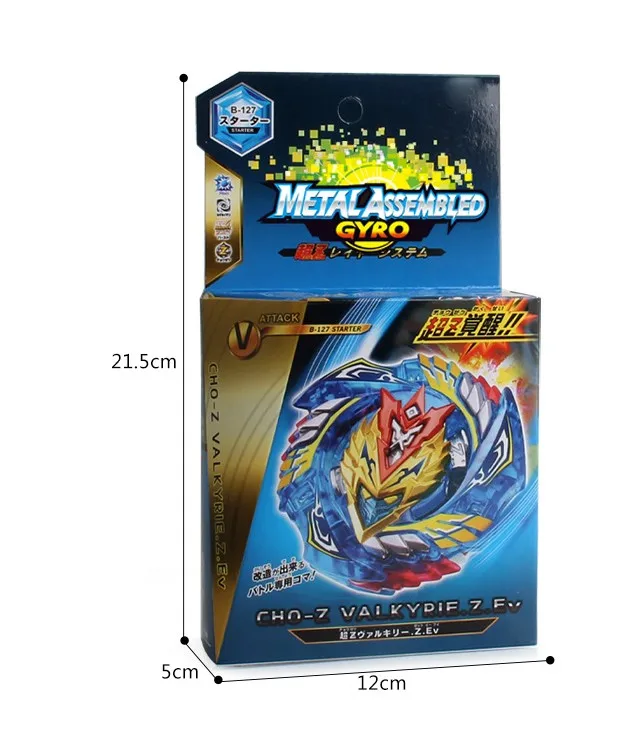 B-X волчок BEYBLADE BURST стартер Cho-Z Valkyrie.Z.Ev Burst B 127 Bayblade B127 CHO Z с коробкой | Игрушки и хобби