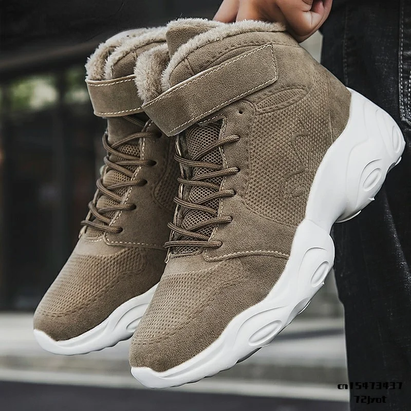 

Мужские и женские зимние очень теплые ботинки 2021, зимние кроссовки, модные зимние ботинки на толстой подошве, зимняя обувь для пар, размеры ...