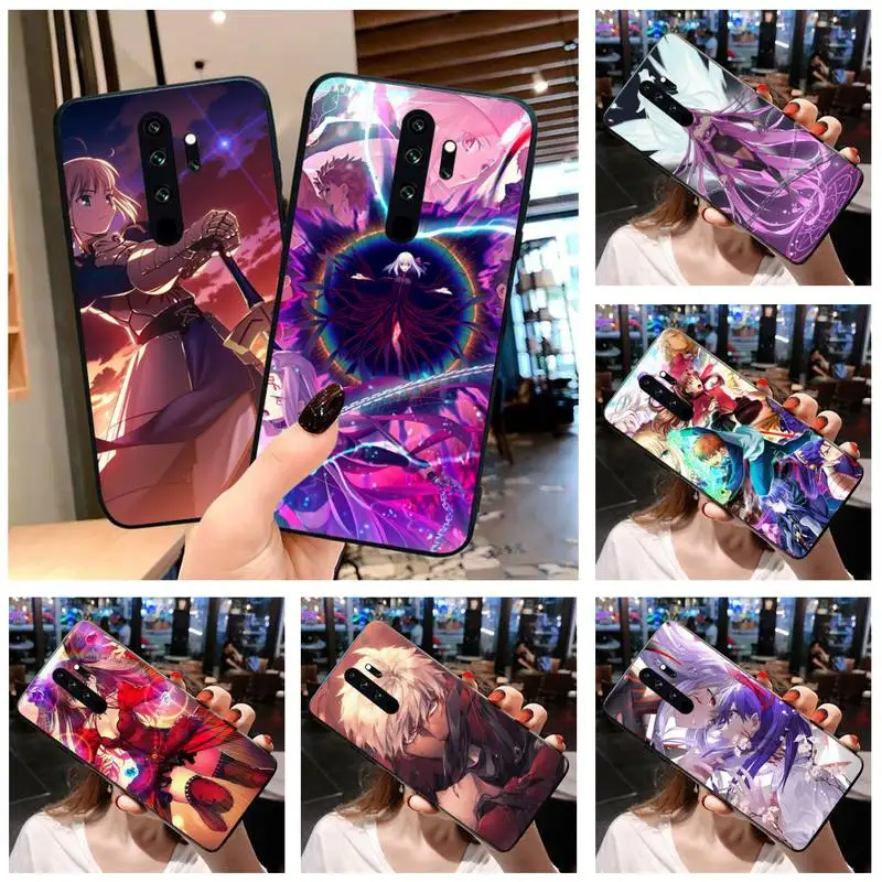 Аниме Fate Zero Stay Night Saber Bling милый чехол для телефона Redmi Note 9 8T 8A 7 6 6A Go Pro Max K20|Бамперы| |