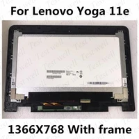11 6 for lenovo thinkpad yoga 11e chromebook lcd display touch screen assembly with frame hd edp lp116wh6 spa1 fru 00hm247