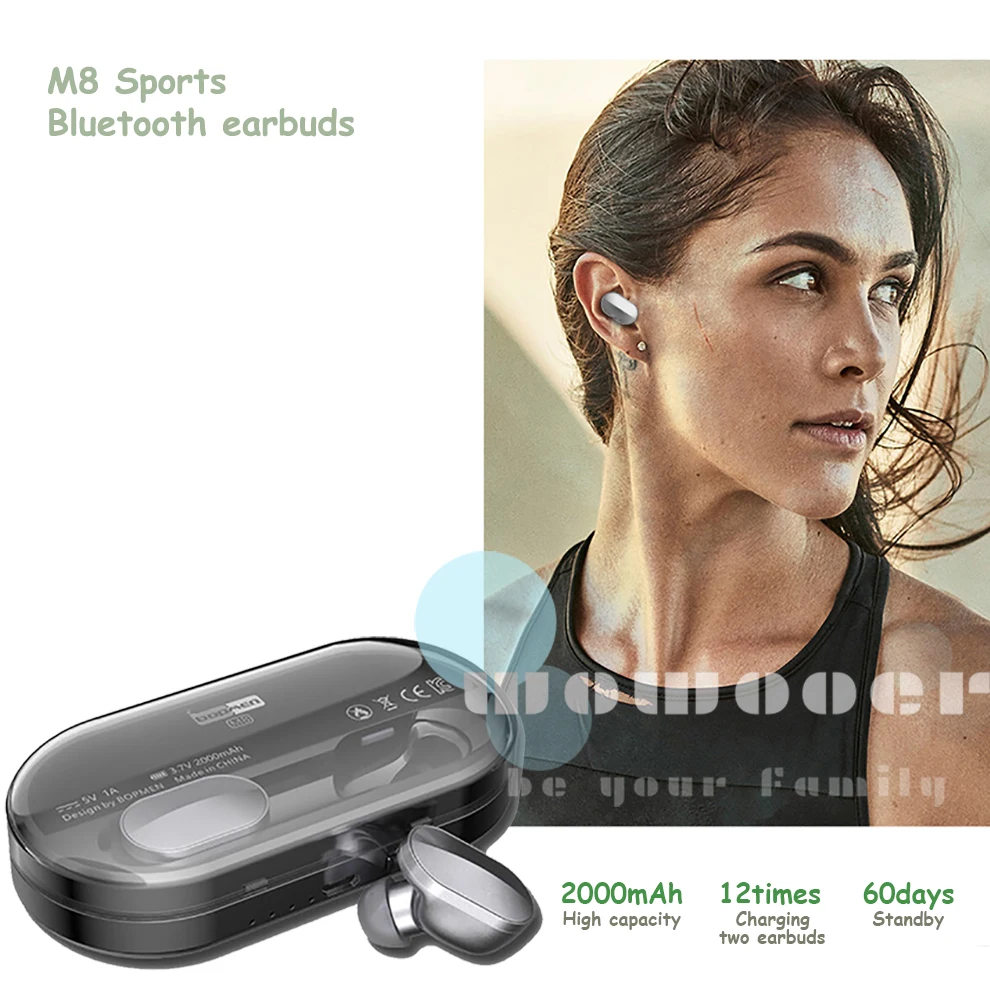 Bluetooth наушники беспроводная гарнитура шумоподавление Hi Fi стерео устойчивое к