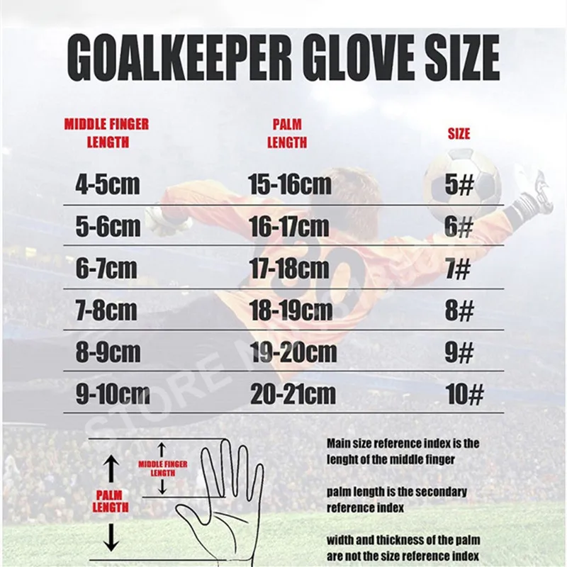 

Kids futbol Soccer Goalkeeper Protector Gloves Leg voetbal Men Fitness Training Anti-Slip with Guard Football Breathable Gloves