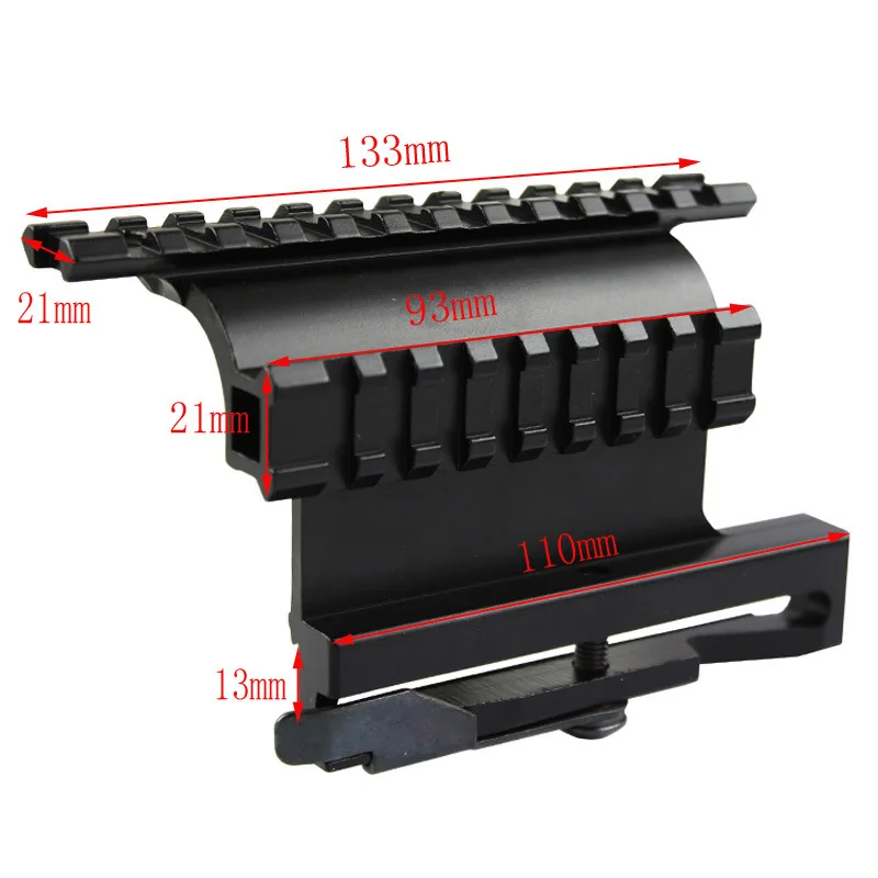 

Red Dot Scope Accessories Metal Quick Release Rails Side Rails Side Mount