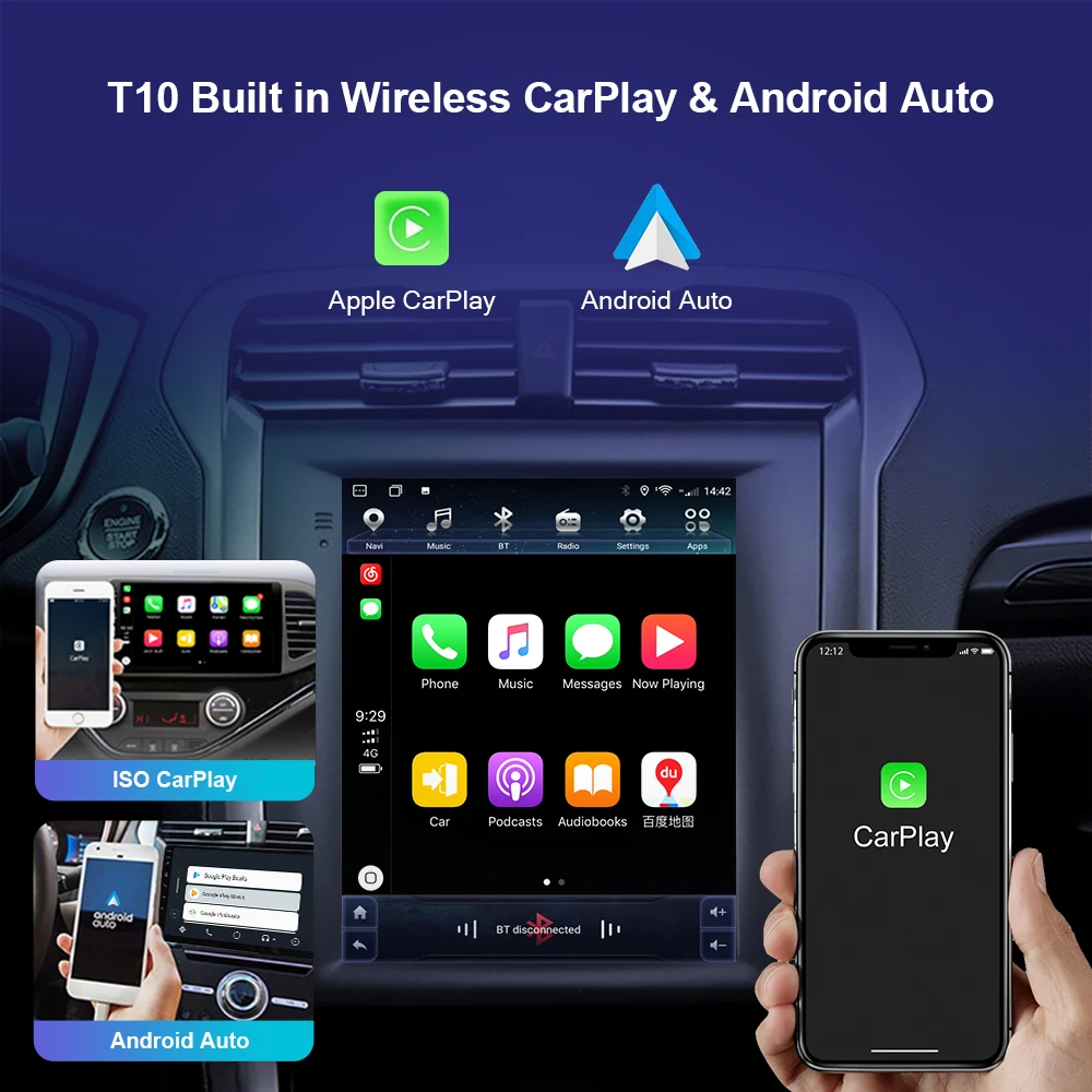 Автомагнитола для GREAT WALL Haval H9 2015-2019 9 7 дюймов Android 10 BT Carplay мультимедийная камера с