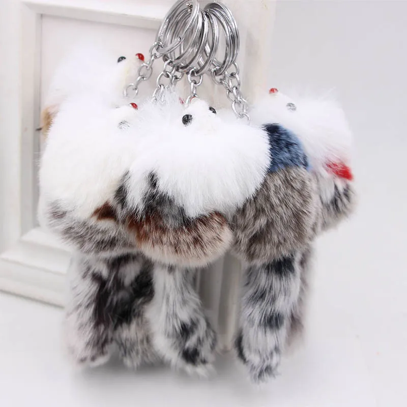 

Plush Fox Keychain Men And Women 2021 Hot Sale Fashion And Cute Plush Little Fox Bag Pendant Keychain For Girlfriend Gifts