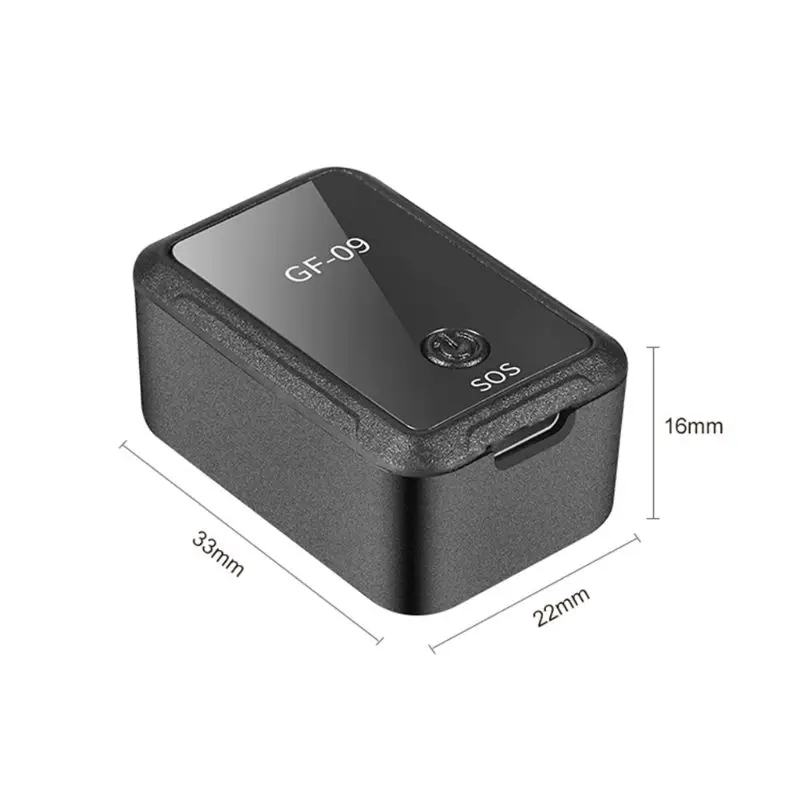 

GF09 Mini Car APP GPS Locator Adsorption Recording Anti-dropping Device Voice Control Recording Real-time Tracking Equipment