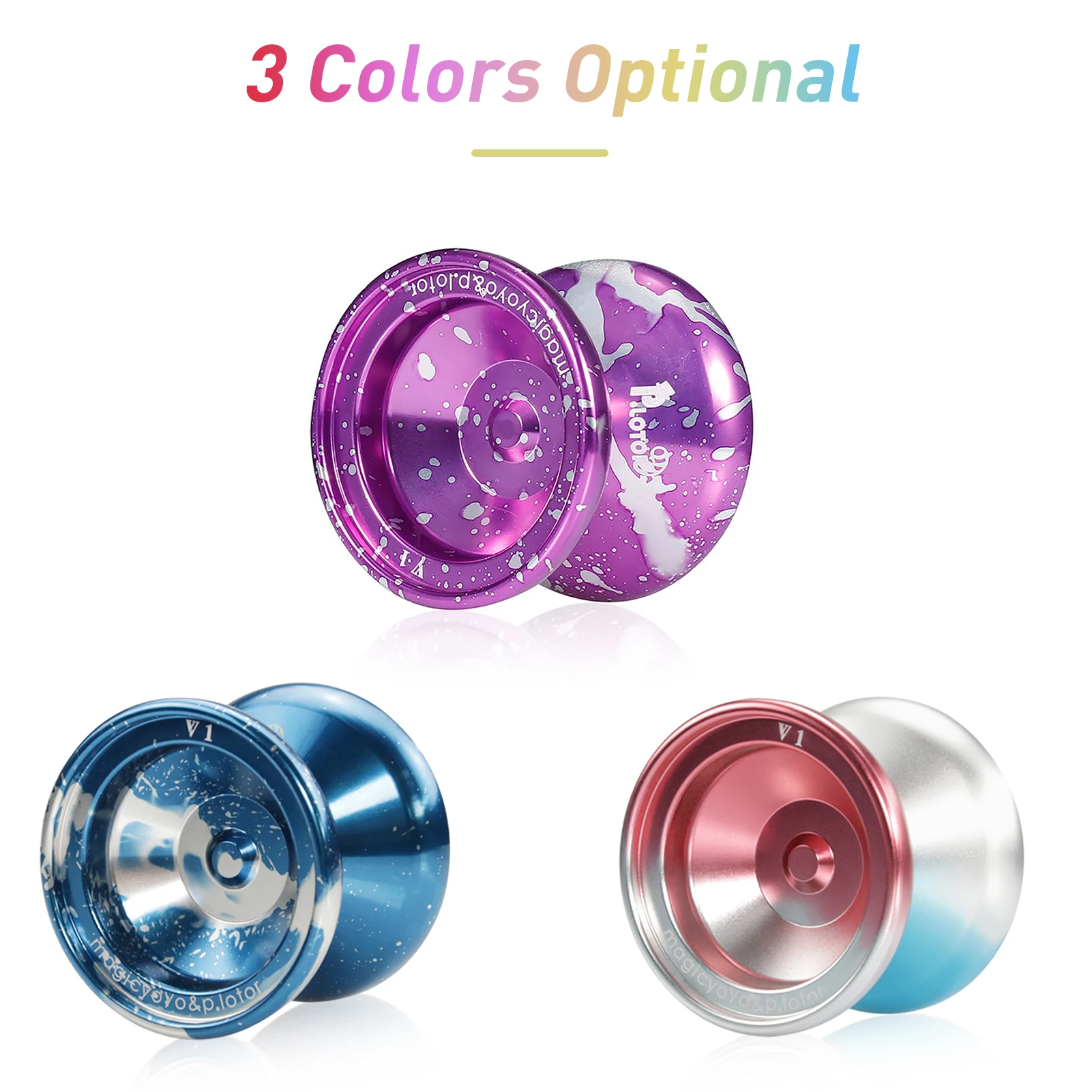 YOYO-Игрушка MAGIC YoYo V1 металлический профессиональный с дополнительной веревкой |