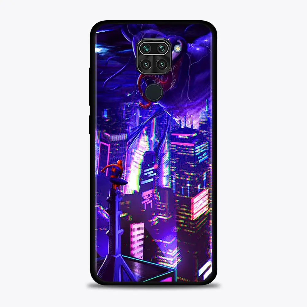 Чехол для Xiaomi Redmi Note 10 9 9S 9T 8 8T 7 Pro Max силиконовый мягкий чехол K40 9A 9C Venom Marvel |