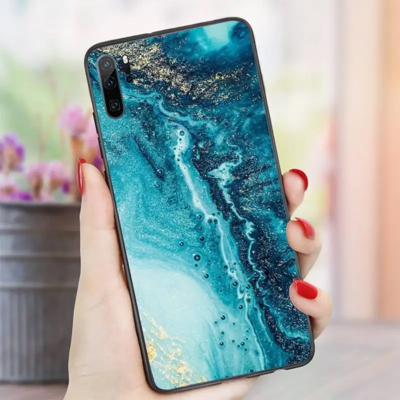 

Colorful marble pattern Phone Case For Huawei honor Mate P 10 20 30 40 i 9 8 pro x Lite smart 2019 nova 5t