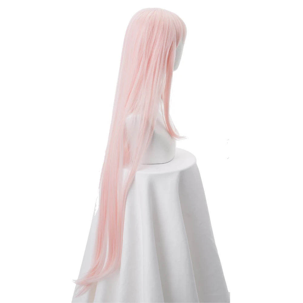 Парик из синтетических волос DARLING in the FRANXX 02 Zero Two длина 100 см парик для косплея |