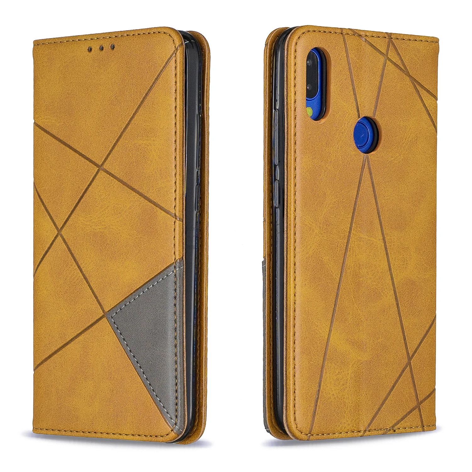 Красный mi K20 Магнитный Флип бумажник чехол для Xiaomi Redmi Note 7 Чехол из искусственной