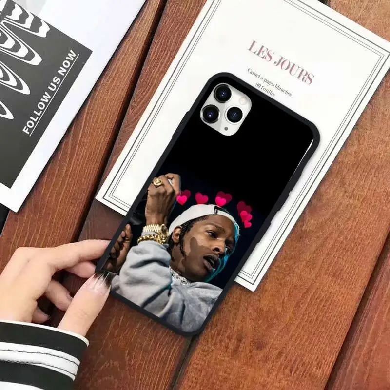 

American rapper ASAP ROCKY Phone Case for iPhone 11 12 pro XS MAX 8 7 6 6S Plus X 5S SE 2020 XR