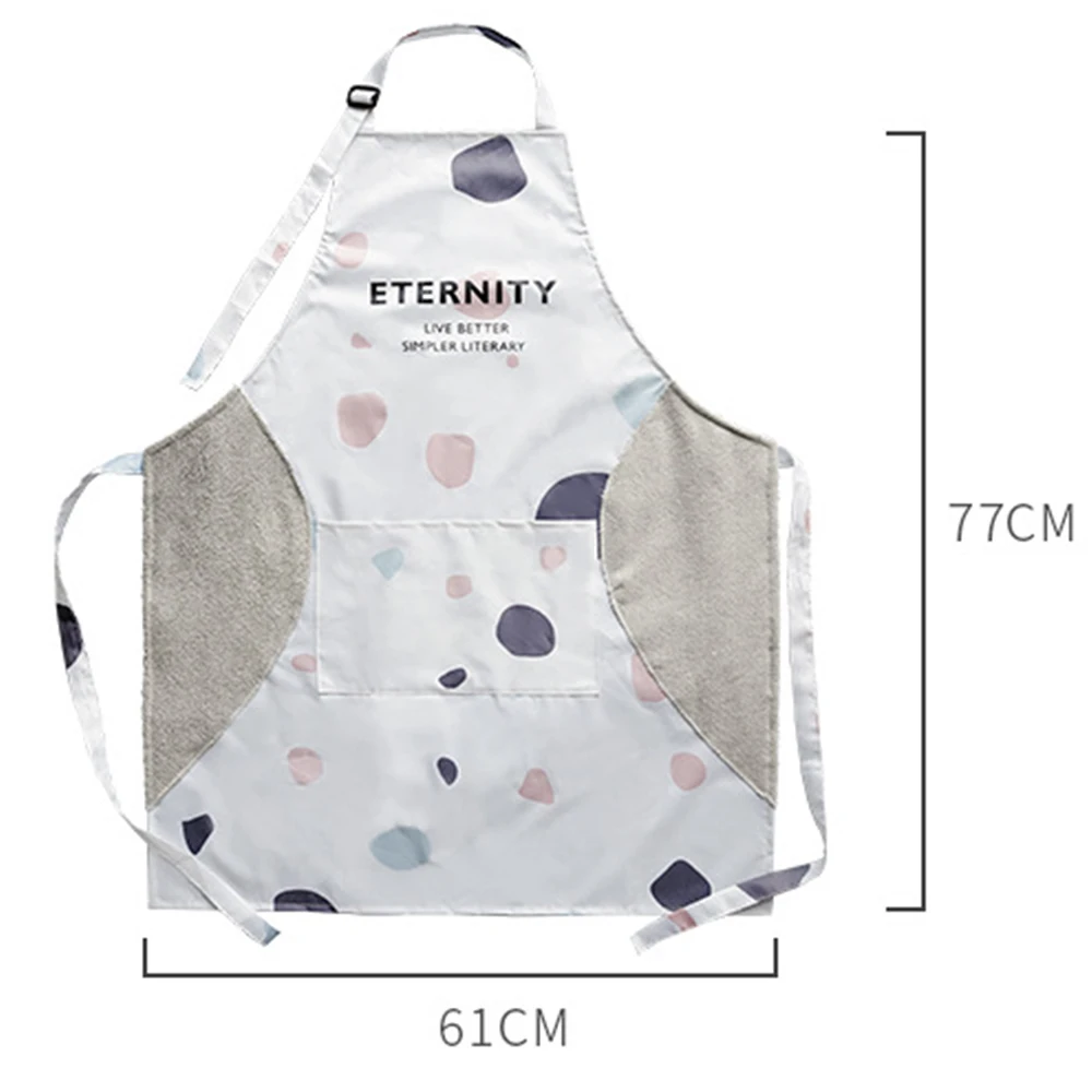 

2020 Newest Cotton Cooking Kitchen Apron For Woman Men Cafe Shop BBQ Hairdresser Aprons Bib Adjustable Kitchen Accessory