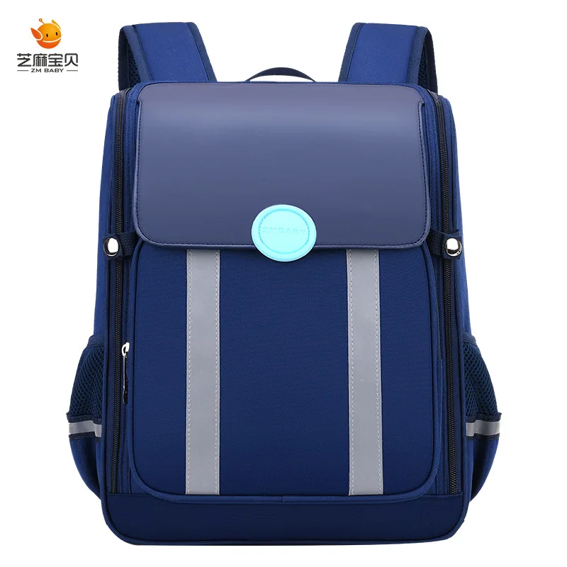 

DORIKYDS Simple Style Children School Bag PU Leather Waterproof Primary Backpack Large Capacity Rucksack for Boys Girls Toddle