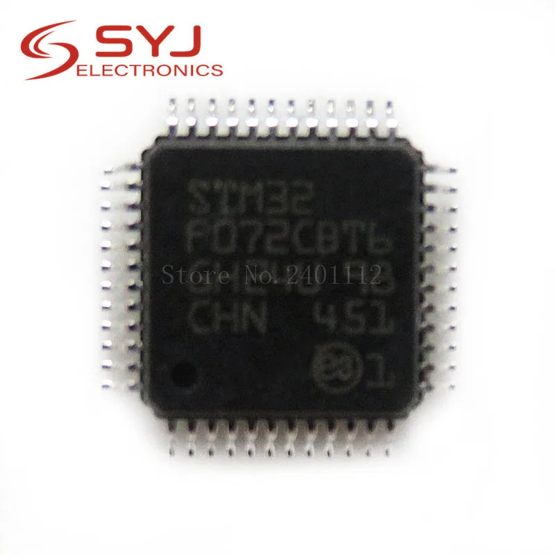 1 шт./лот STM32F072 STM32F072C8T6 STM32F072CBT6 LQFP48 в наличии | Электронные компоненты и