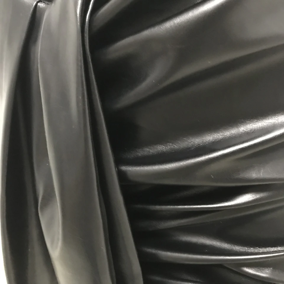 

Ladies Fashion Drape PU Leather Skirt Chic Sequin Club Party Outfits Elegant Faux Leather Everyday Wrap Mini Skirt