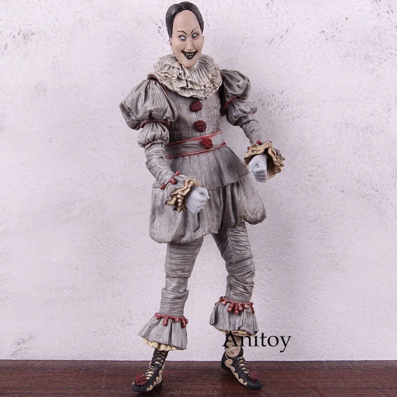 NECA Стивена Кинга это Джокера в Танцы клоун ПВХ Джокера NECA фигурка героя Коллекционная модель игрушки с светодиодный свет