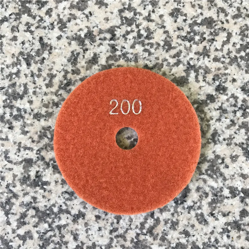 1 шт. алмазная полировальная прокладка 4 дюйма круг для влажной полировки