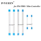 Контроллер IVYUEEN для Playstation 4 PS4 PRO, 12 14-контактная зарядная плата, шлейф переключателя питания, 10-контактный кабель гибкая лента для тачпада