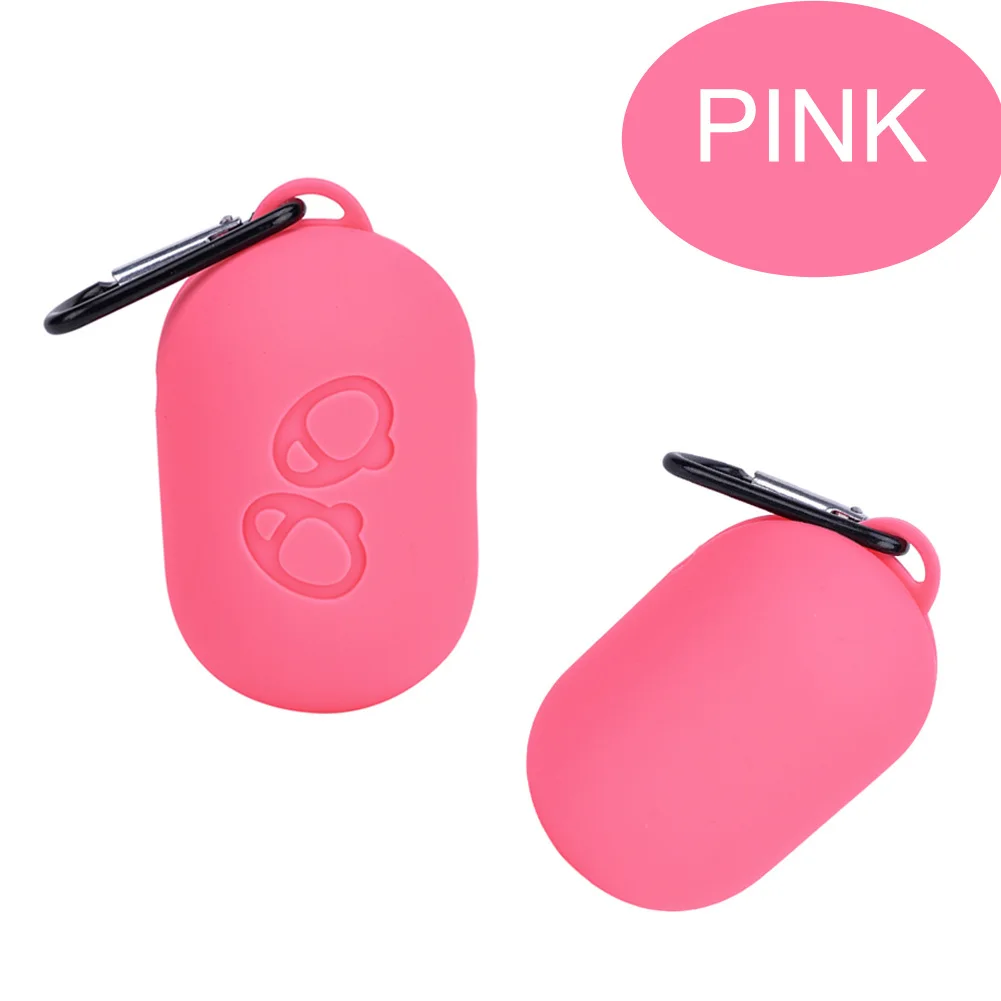 Мягкий силиконовый чехол для наушников с полным покрытием и карабином Samsung Gear