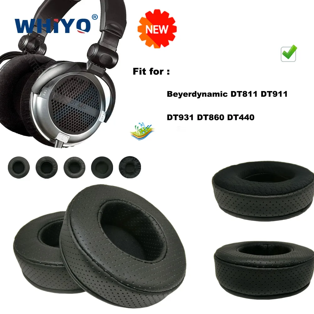 

New upgrade Replacement Ear Pads for Beyerdynamic DT811 DT911 DT931 DT860 DT440 Headset Parts Leather Cushion Earmuff Headset