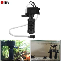 mini fish tank filter for aquarium fish tank 3 in 1 filter water purifier oxygenation submersible filtration