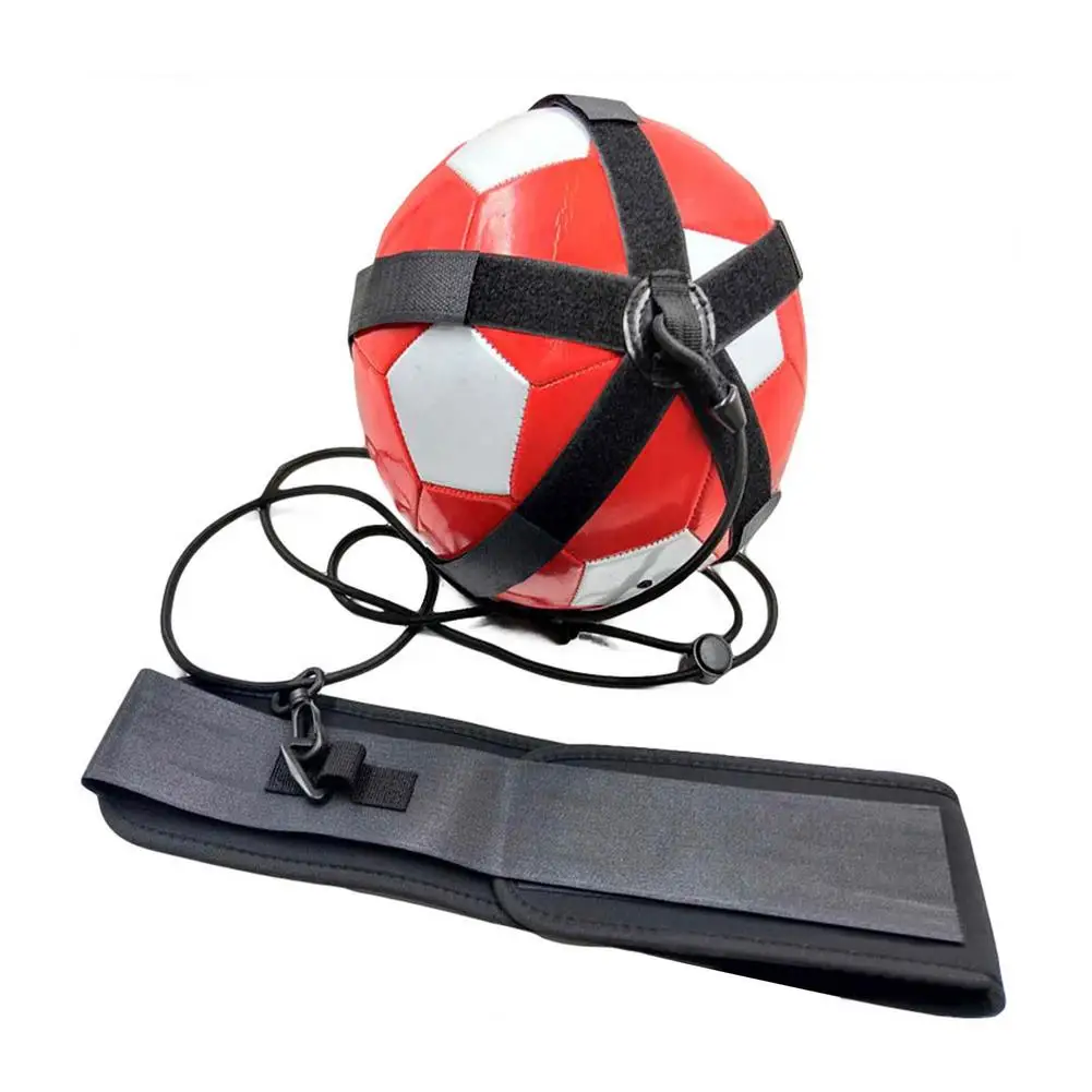 

Hands-Free SoloKick Football Training Aid Practice Tool Equipment For Juggling Foot Control Kicking Practice Soccer Trainer