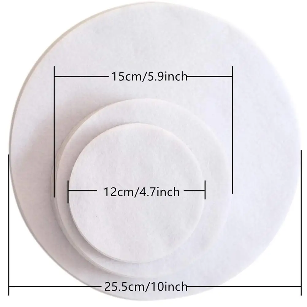

Dish Pad Soft Felt Plate Dividers 3 Sizes Separator Pot Protectors Pan Dish Stacking Scratch Pads Cookware Bakew V7V7