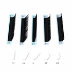 Ресницы Накладные из искусственной норки, 8-15 мм, матовые, L +LULCLD