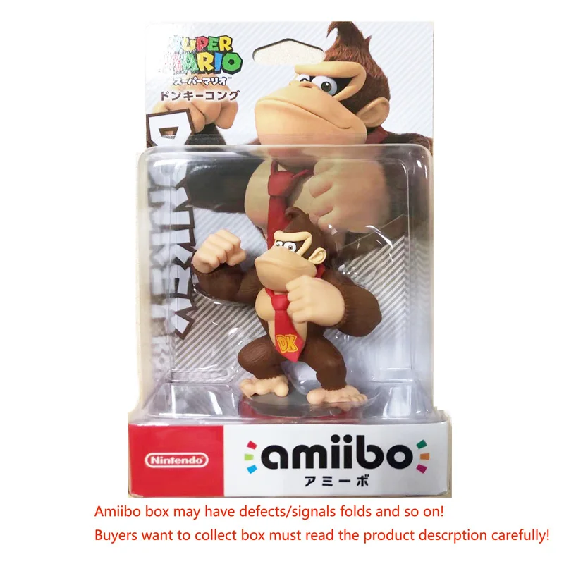 Donkey kong Фигурка Amiibo из серии Super Mario Luigi Peach Yoshi Bowser Donkey Kong для wii U - Цвет: Donkey kong