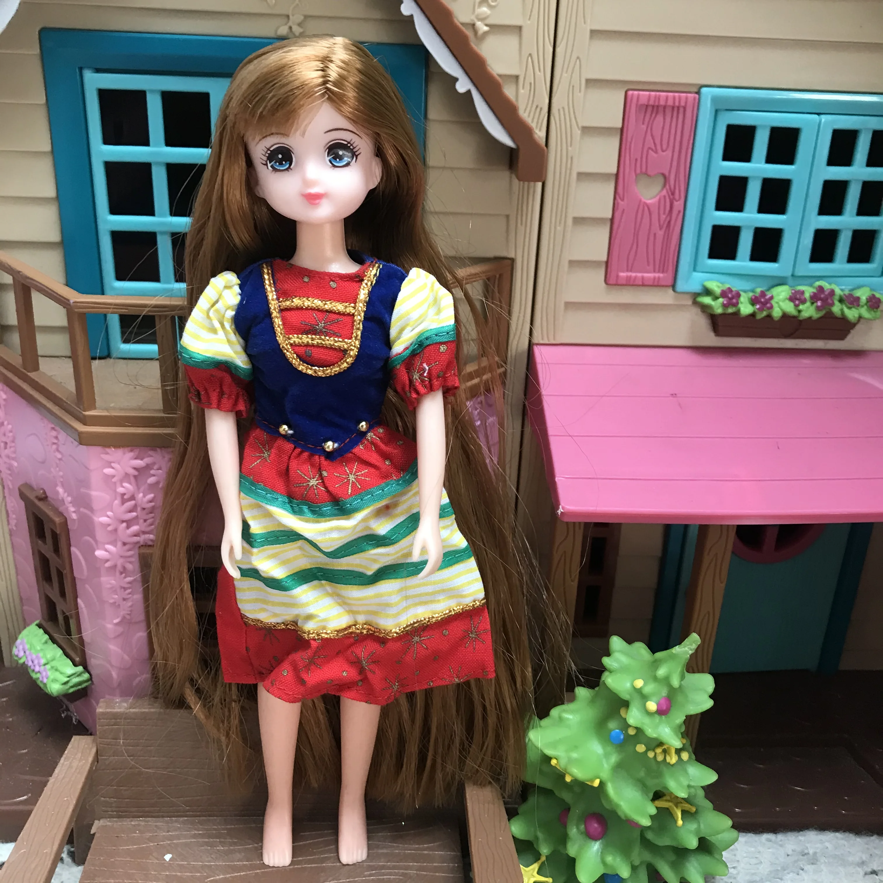 Случайная одежда Licca Lica кукла имитация Куклы Принцесса Lijia девочки игрушка Blyth