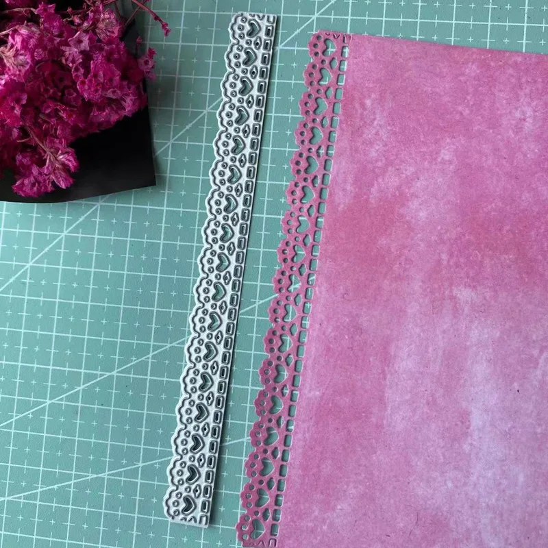 Скидка Металлические пресс-формы 7 шт. кружевная Цветочная рамка «сделай сам» Скрапбукинг Фотоальбом декоративное тиснение бумажные открытки рем...