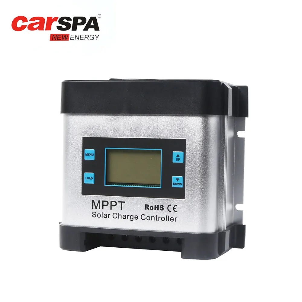 

MPPT 20A 12V 24V 36V 48V Auto Rated Voltage Solar Charger Controller/Regulator For Home Solar System