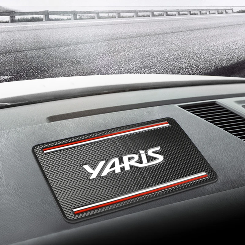 Interior accessories Universal Car Anti Slip Mat Phone Holder for Toyota corolla chr camry prado land cruiser rav 4 yaris | Автомобили и