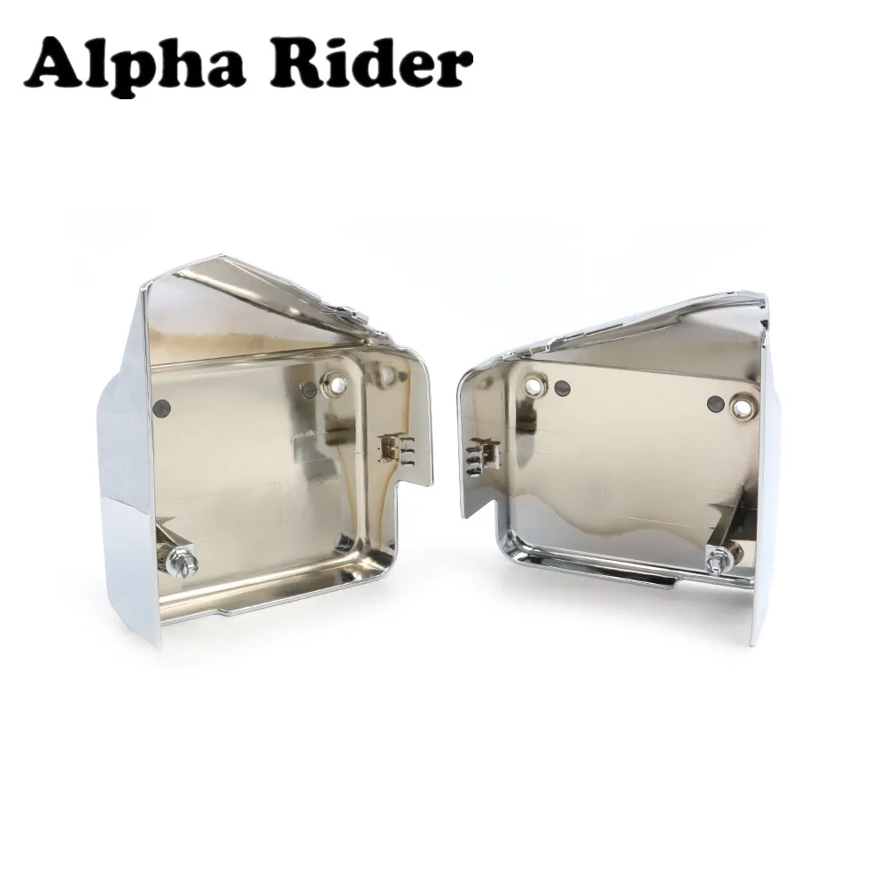 

Motorcycle Battery Cover Side Frame Protection Plastic For Honda Black Widow 2000-2007 Shadow Spirit 750 DC VT750DC 2000-2009