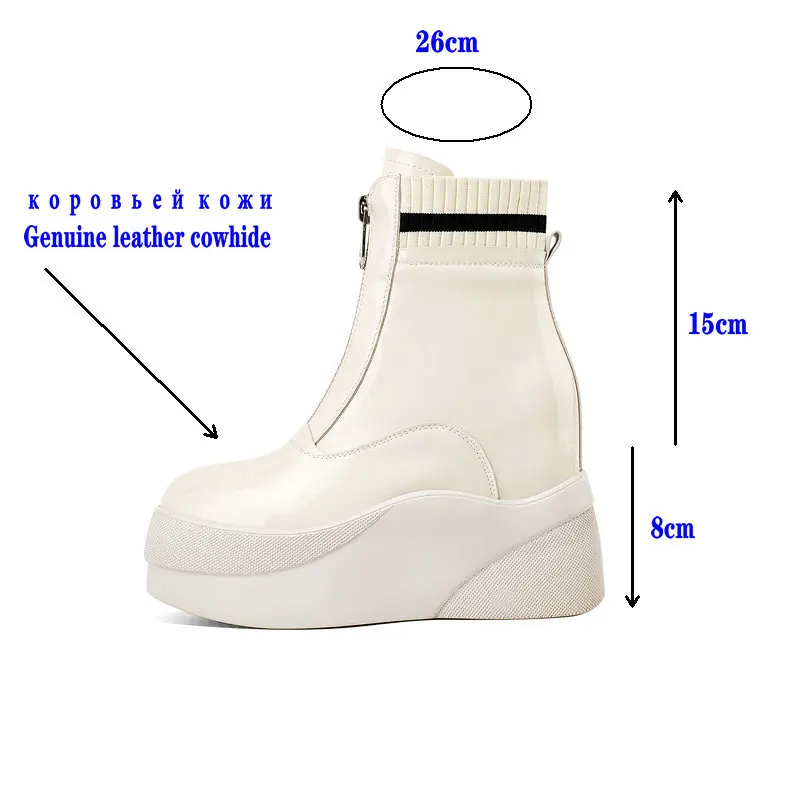

2021 Vintage Handmade Genuine Leather Women Ankle Chelsea Boots Casual Snow Winter Ladies Shoes Zip Rubber