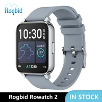 rogbid rowatch 2 smart watches men 1 69 hd screen full touch fitness tracker watch smartwatch women for iphone ios android 2021