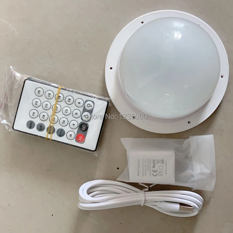 Бесплатная доставка беспроводной Перезаряжаемый RGB светодиодный светильник ing