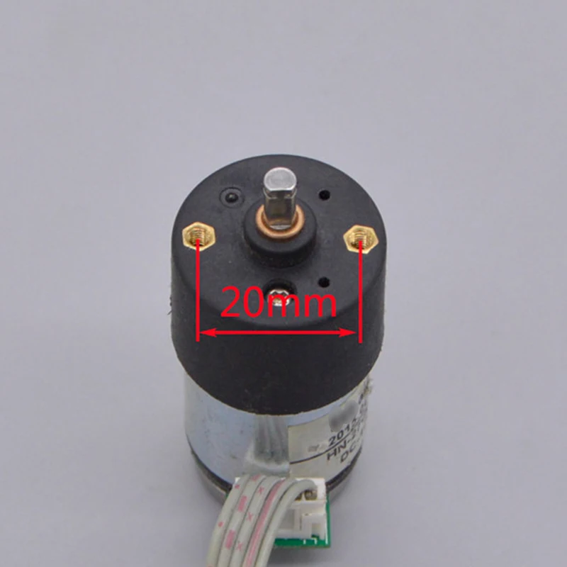 Original Geared Motor Micro DC with Hall Sensor Robot Model 12V 70RPM HN-27GMB-1525 XD |