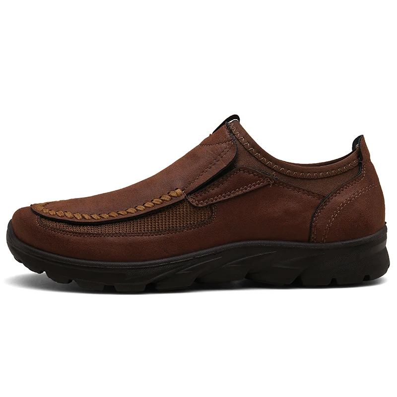Мужские повседневные кожаные туфли Zapatos Брендовые мужские лоферы Мокасины