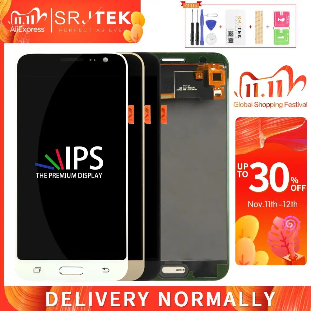 TFT дисплей j3 для Samsung J3 2016 J320A J320F J320M сенсорный дигитайзер J320 экран стеклянная