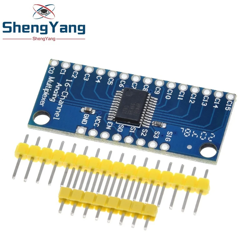 Шэньян CD74HC4067 16 канальный с аналоговым и цифровым дисплеем мультиплексор