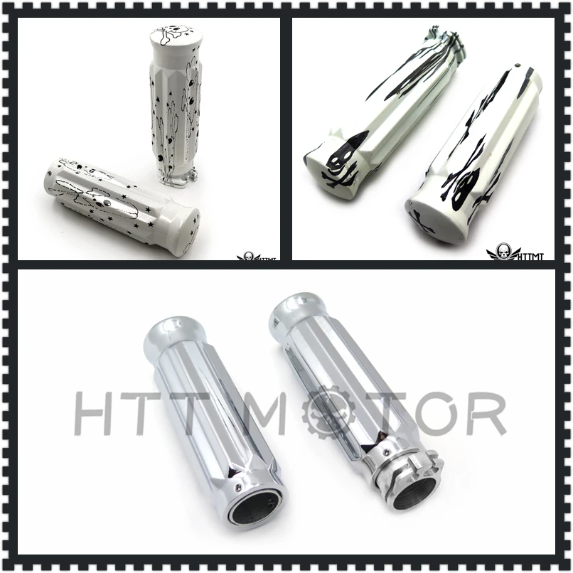 

Aftermarket free shipping motorcycle accessories For Motorcycle Harley Davidson bikes 1986-2013 CHROME Billet Motorcycle 1" Hand