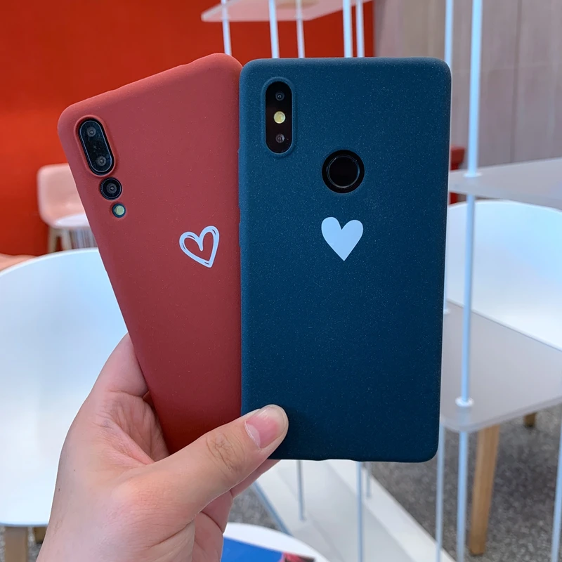 Для huawei P30 P9 P10 Plus P20 mate 10 20 Pro Nova 3 3i Honor 8 9 Note 10 Lite Love Heart Матовый Мягкий ТПУ силиконовый чехол