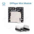 10 шт.лот DFPlayer Mini MP3 плеер модуль MP3 голосовой модуль для DIY Поддержка TF-карты и USB-диска Бесплатная доставка