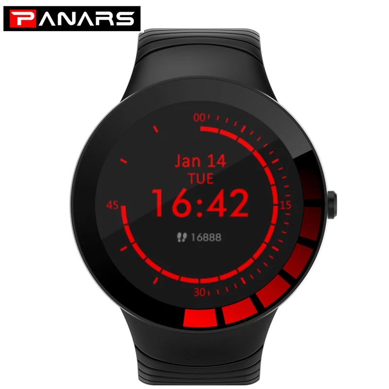 Смарт часы для мужчин и женщин водонепроницаемые умные с многоязычным отсчётом